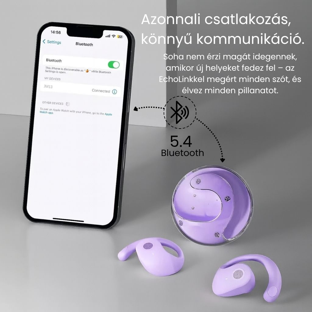 Azonnali fordítás 114 nyelven – EchoLink intelligens fülhallgató
