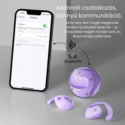 Azonnali fordítás 114 nyelven – EchoLink intelligens fülhallgató